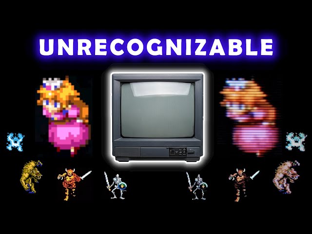 Why CRT TVs Are IMPORTANT for Retro Gaming
