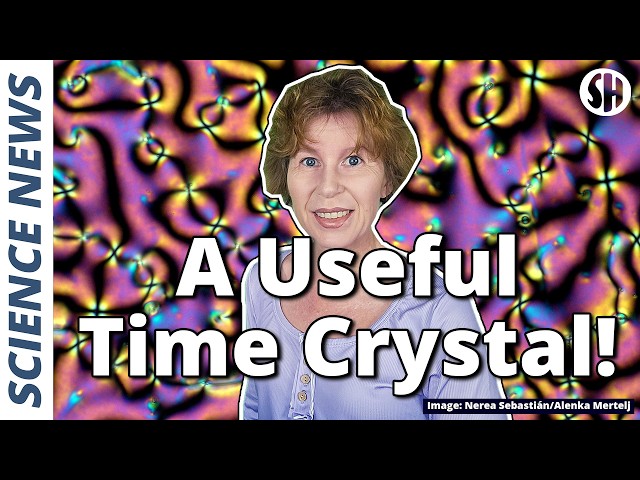 We Can Finally See How a Time Crystal Works!