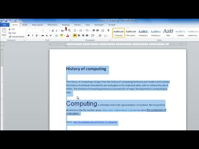 Remove All Formatting in Microsoft Word and Restore Your Document to a Clean Default Style