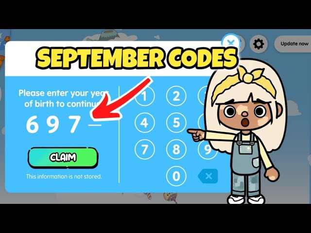 NEW SEPTEMBER CODES TO UNLOCK ALL HOUSE! TOCA BOCA FREE CODE 