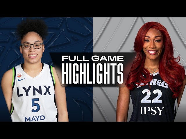 Minnesota Lynx vs. Las Vegas Aces | FULL GAME HIGHLIGHTS | August 15, 2026
