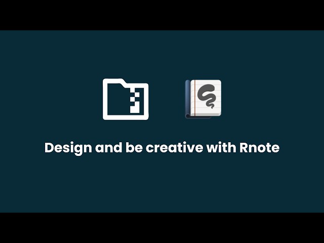 Sketch and take notes with Rnote in Ubuntu