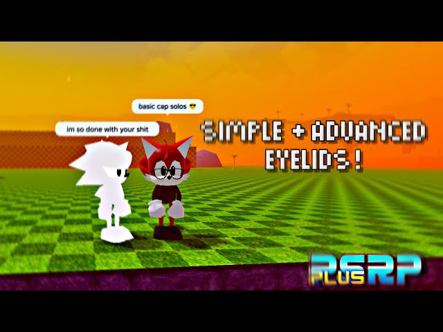 PSRP: PLUS Tutorials - Simple & Advanced Eyelids! [ft. @mendingpsrp]