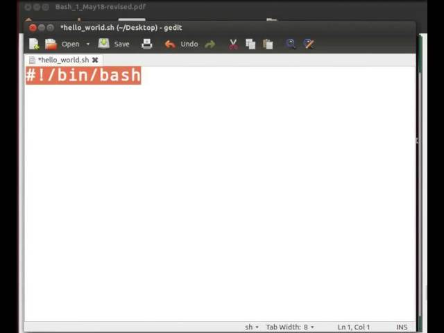 Introduction to BASH Shell Scripting - Tamil