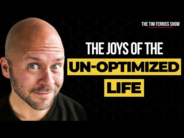 The Joys of an Un-Optimized Life | Derek Sivers | The Tim Ferriss Show
