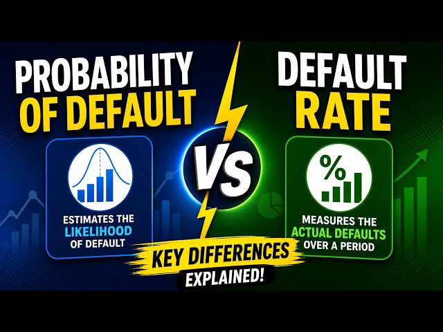 Probability of Default vs Default Rate | Key Differences Explained
