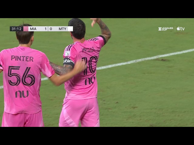 Gol: R. De Paul vs. MTY, 32'