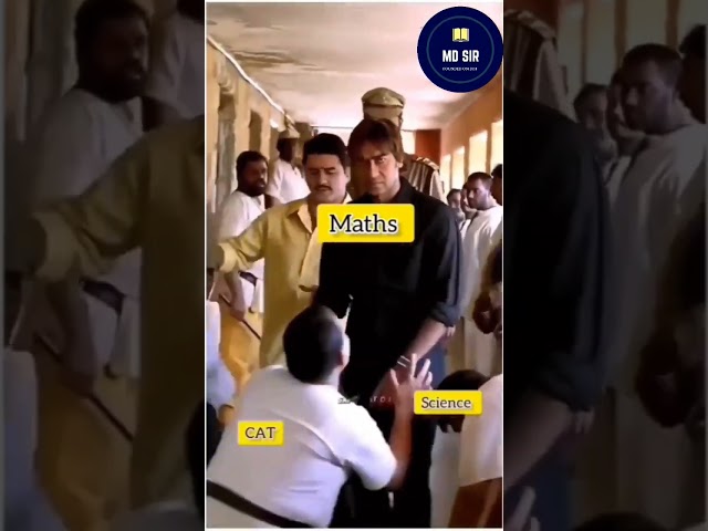 Maths 🔥 Vs Other Subjects 👎🏻😂😂😂 #shorts #viral