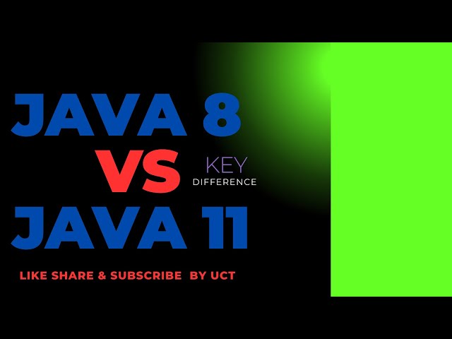 Java 8 vs Java 11 Key Differences | Java 8 | Java 11 | FAQ of Java 8,11 | Java 8 vs Java 11
