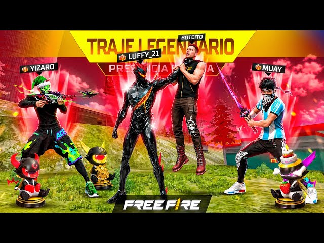 I GOT the NEW LEGENDARY OUTFIT in FREE FIRE and YOU WON'T BELIEVE WHAT HAPPENED 😱 // Luffy 21