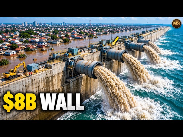 How Indonesia Is Building an $80 Billion Wall to Save a Sinking City