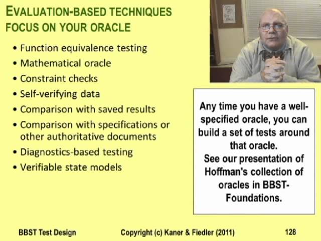 BBST Test Design 1F: Function Testing, Tours, & A Taxonomy of Techniques