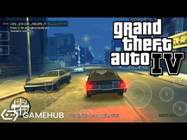 Gamehub GTA 4 (Windows) on Android