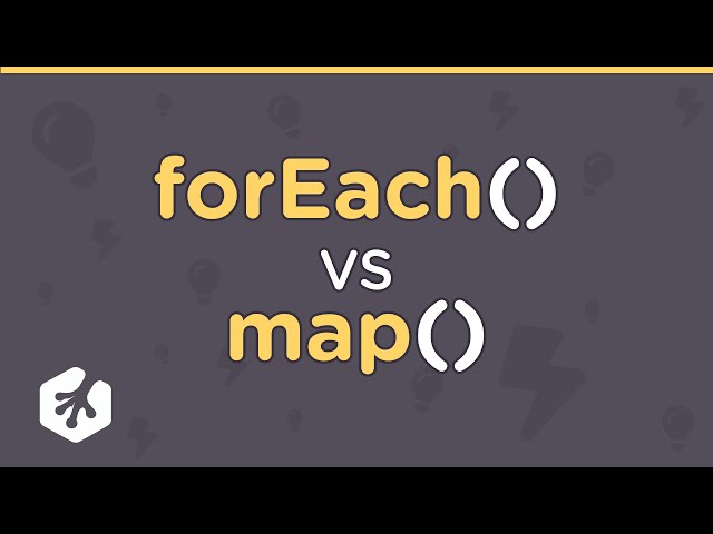forEach() vs. map() - What’s the Difference?