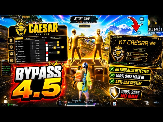[ UPDATED ] PUBG MOBILE 4.5 Hack | For GameLoop | PubgM Bypass | NO EMULATOR DETECTED | 100% Safe