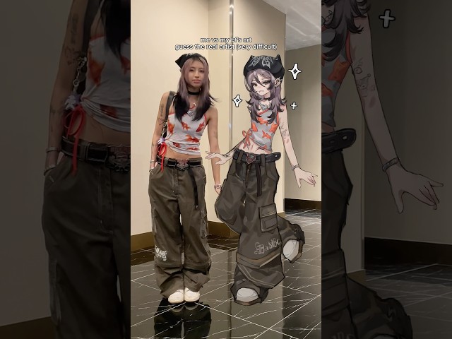 guess the real artist (very hard) #digitalart #artchallenge #couplecomedy #relationshipgoals  #ootd