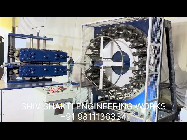48 Carriers Horizontal Wire Braiding Machine | Ideal for Cable, Hose & Copper Braid Manufacturing