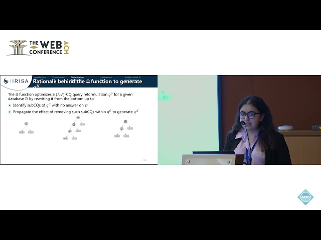 Query Optimization for Ontology Mediated Query Answering