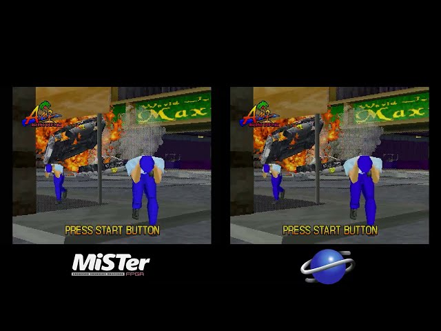 Saturn Mister fpga vs real hardware - accuracy test