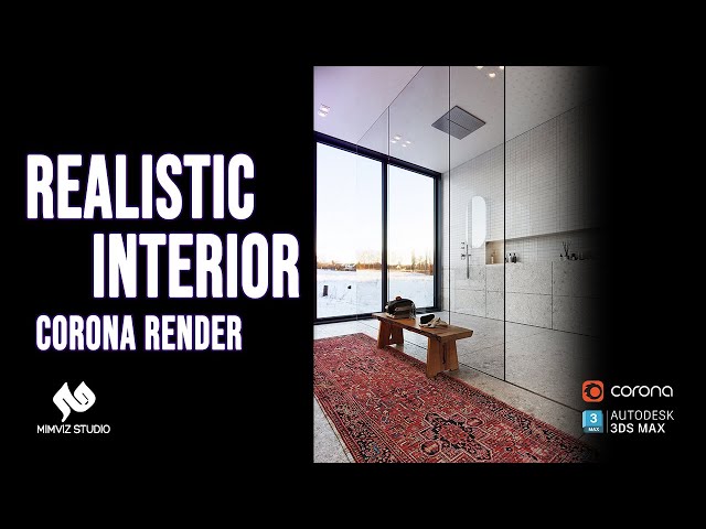 Interior 3D Visualization for Beginners | 3Ds Max + Corona Render