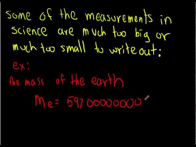Physics 20 0.2 Scientific notation