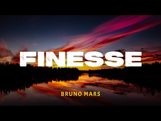 Bruno Mars - Finesse | Lyrics Video | Indo Subtitle | Lirik Indonesia | Lirik Terjemahan
