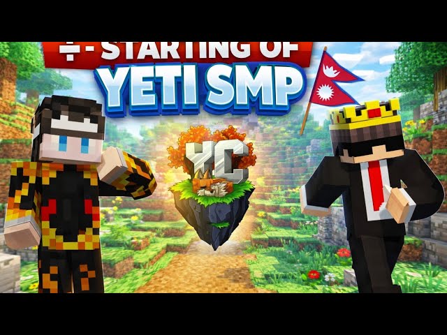 ✨Starting OF Yeti SMP ✨ !Nepali Minecraft!!#nepaliminecraft