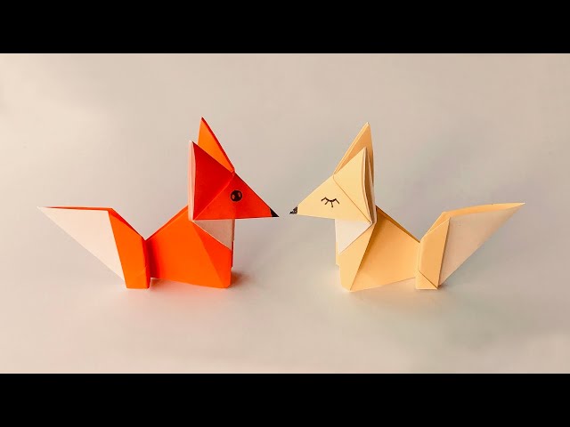 Origami Fox / DIY Paper Fox