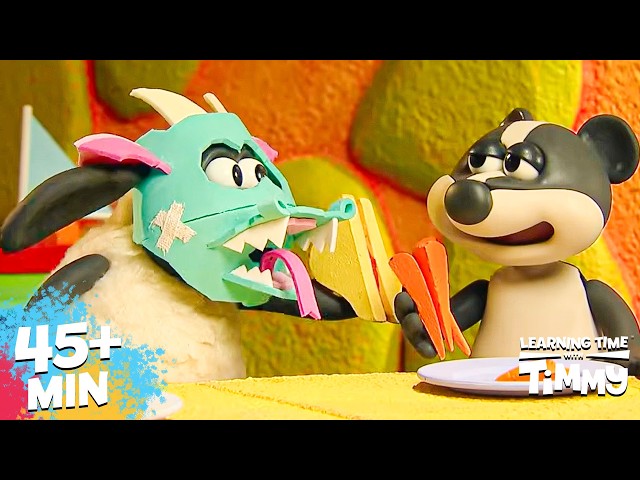 🎭 TIMMY’S PAPER MASK! | KIDS SHOW | Learning Time with Timmy
