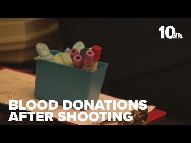 Blood donations soar following mass shooting at Brown University