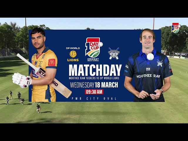 Moothee Ram Tuskers vs DP World Lions  - CSA 1Day Cup Division 1 2025/26