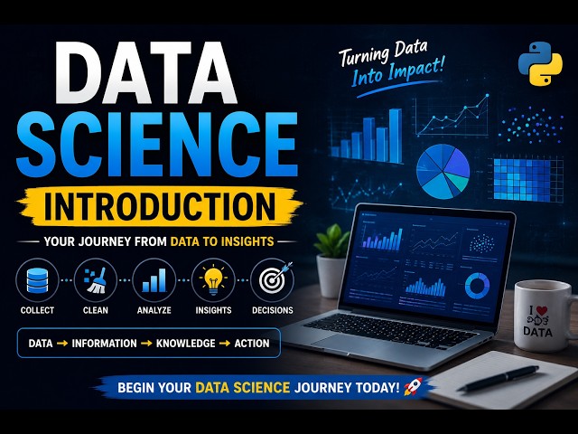 Data Science Introduction | Complete Beginner's Guide to Data Science in 2026 | Zero to Mastery #1