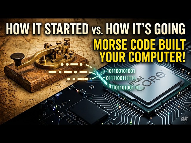How Morse Code Solved the Hardest Problem in Computer Science