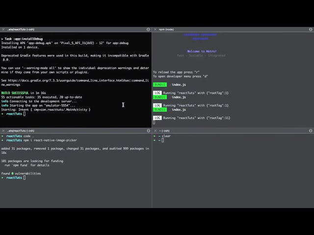 Upload Image from camera || React Native