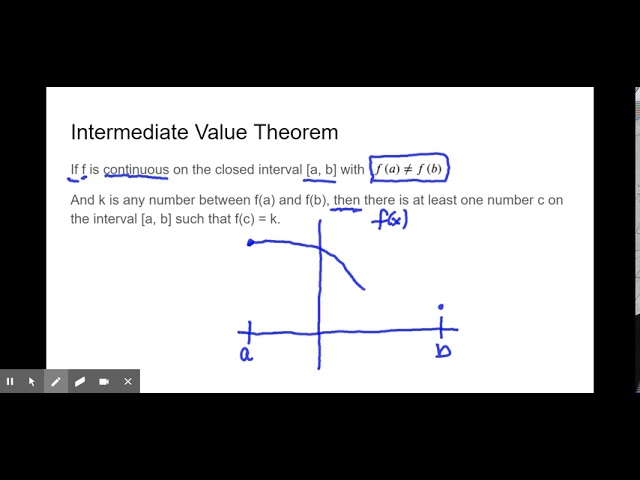 1.4C Intermediate Value Theorem