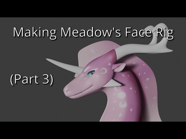 Building Meadow’s Face Rig in Blender - Part 3 (Texture Paint)