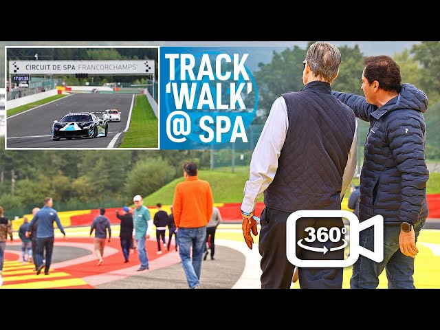 360° Track Walk at Circuit de Spa-Francorchamps // Timelapse