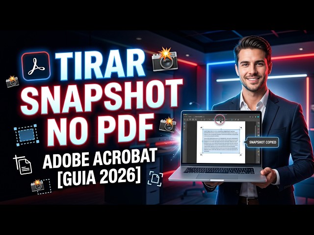 Como tirar um Snapshot no Adobe Acrobat [Guia Completo 2026]