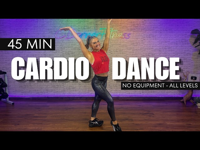 45 Min - At Home DANCE PARTY CARDIO WORKOUT