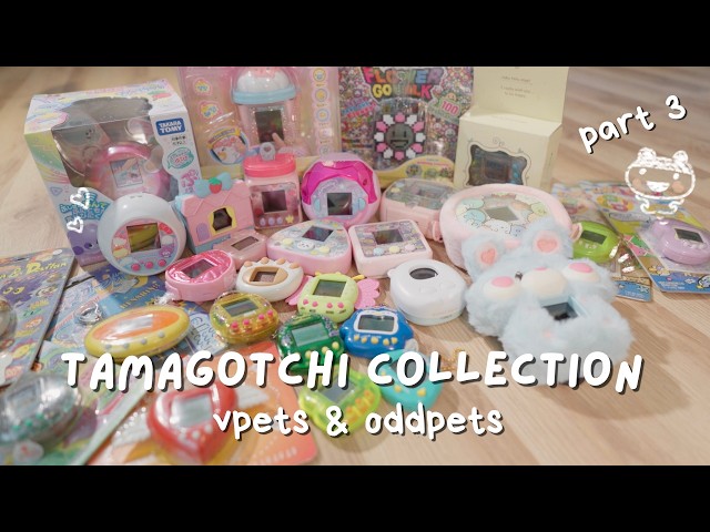 Tamagotchi & vpet Collection ✨│ part 3 - virtual pets & oddpets
