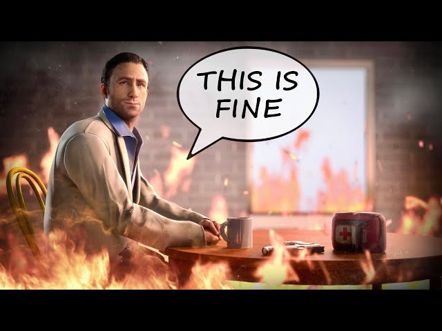 NICK TOOK "THIS IS FINE" MEME TOO LITERALLY