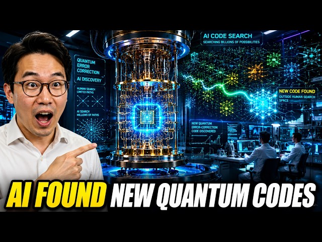 AI Just Started Designing Quantum Error-Correction Codes — Humans Couldn't Search the Same Space
