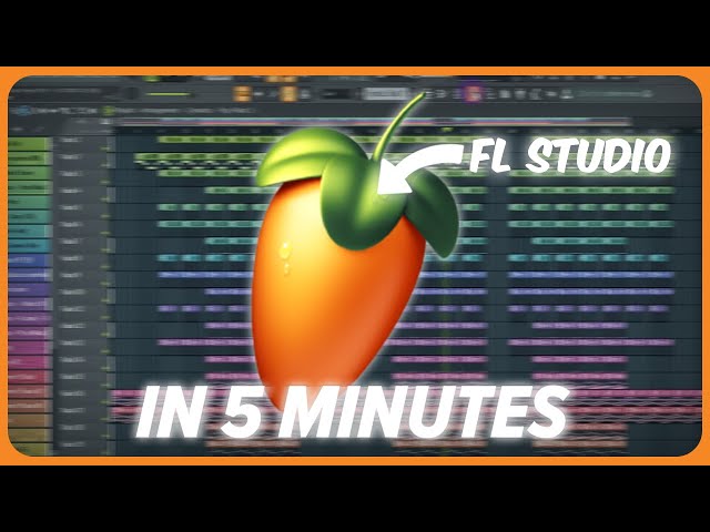 Learn FL Studio In 5 MINUTES! Beginner Tutorial