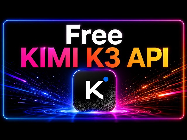 Use Kimi K3 API Completely FREE – Best AI Coding Setup 2026 | Claude Code Alternative | Kimi k3 test