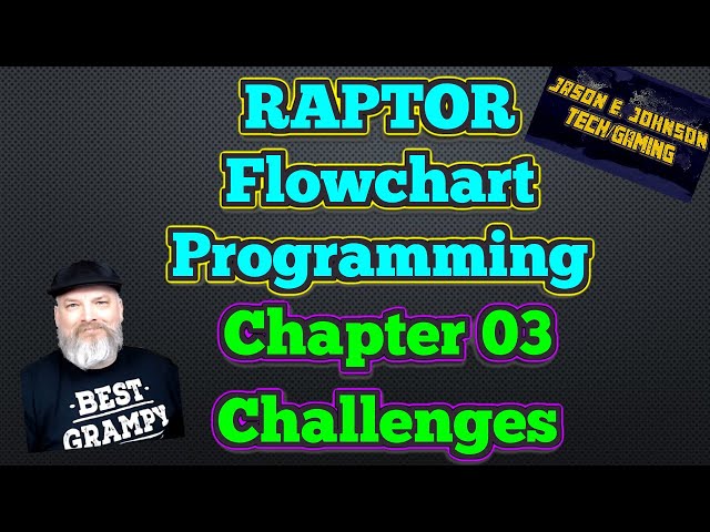Chapter 03 Challenges = Raptor Flowchart-based Programming Videos Series