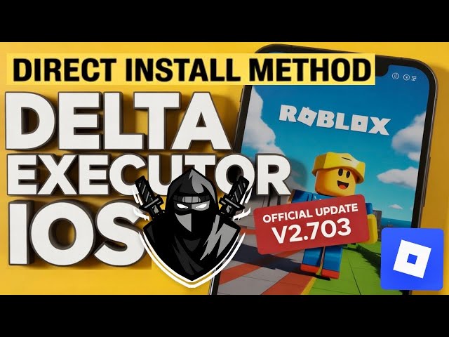 Direct Install Delta Executor Mobile NEW Update (v2.703) Roblox on iOS | BEST Roblox Executor 2026