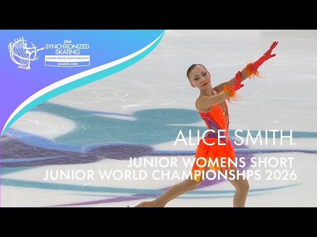Alice Smith (GBR) | Junior Women Short | Tallinn 2026 | #worldjfigure
