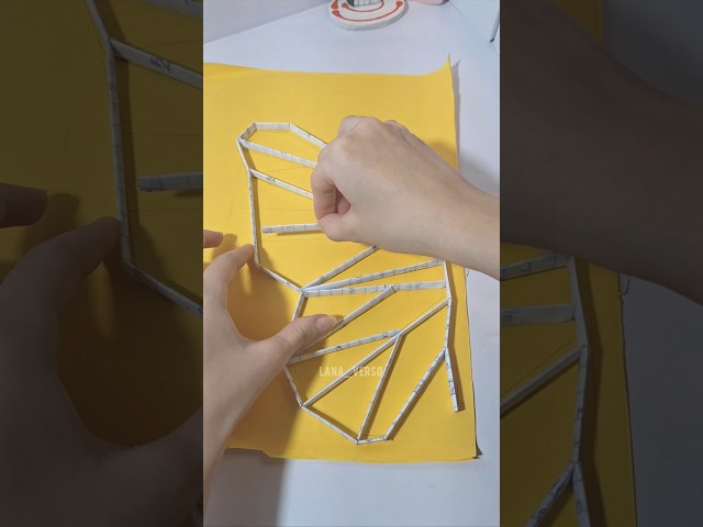 decoração com papel fácil #diy #handmade #decor #craft #art #tutorial #cute #aesthetic #diycrafts