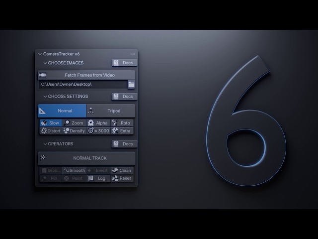 Introducing Camera Tracker 6