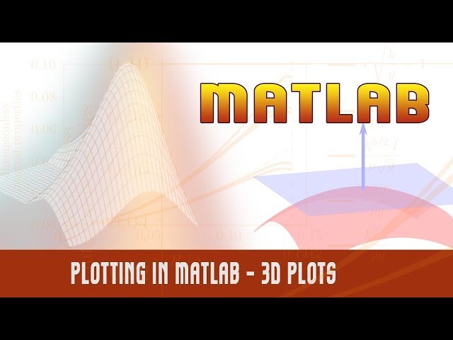 9. | Plotting in Matlab | 3-D Plots | - MATLAB